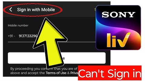 How To Fix Sony LIV App Can