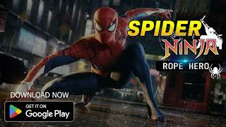 Spider Ninja Rope Hero Game screenshot 3