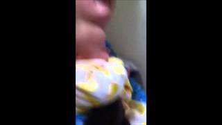 Jack and Aubree cuddles... gone bad