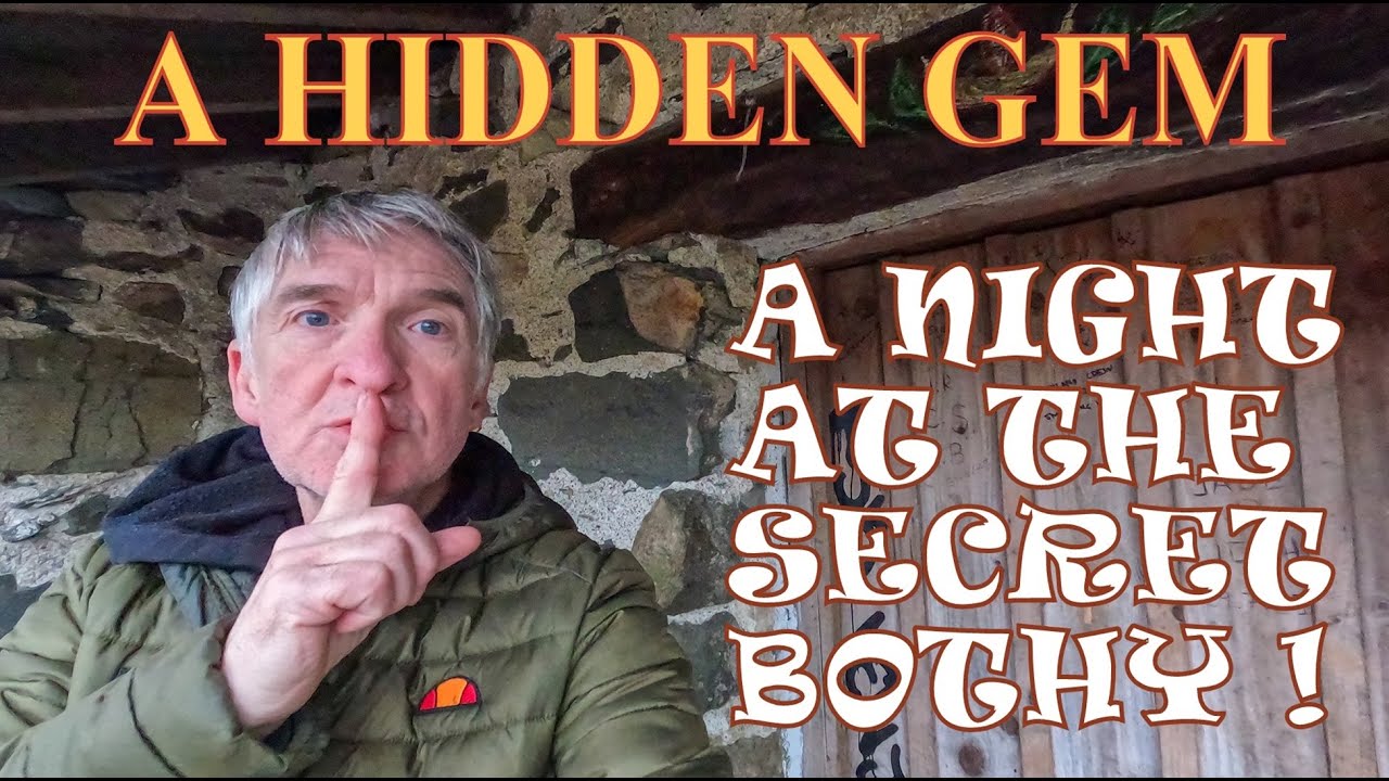 A night alone in the SECRET BOTHY, Cumbria.🌌 🏕️ 🔦 🌲 🤫