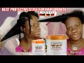 how to use Cantu grow strong strengthening treatment & Cantu hair dressing grease for fast hair grow