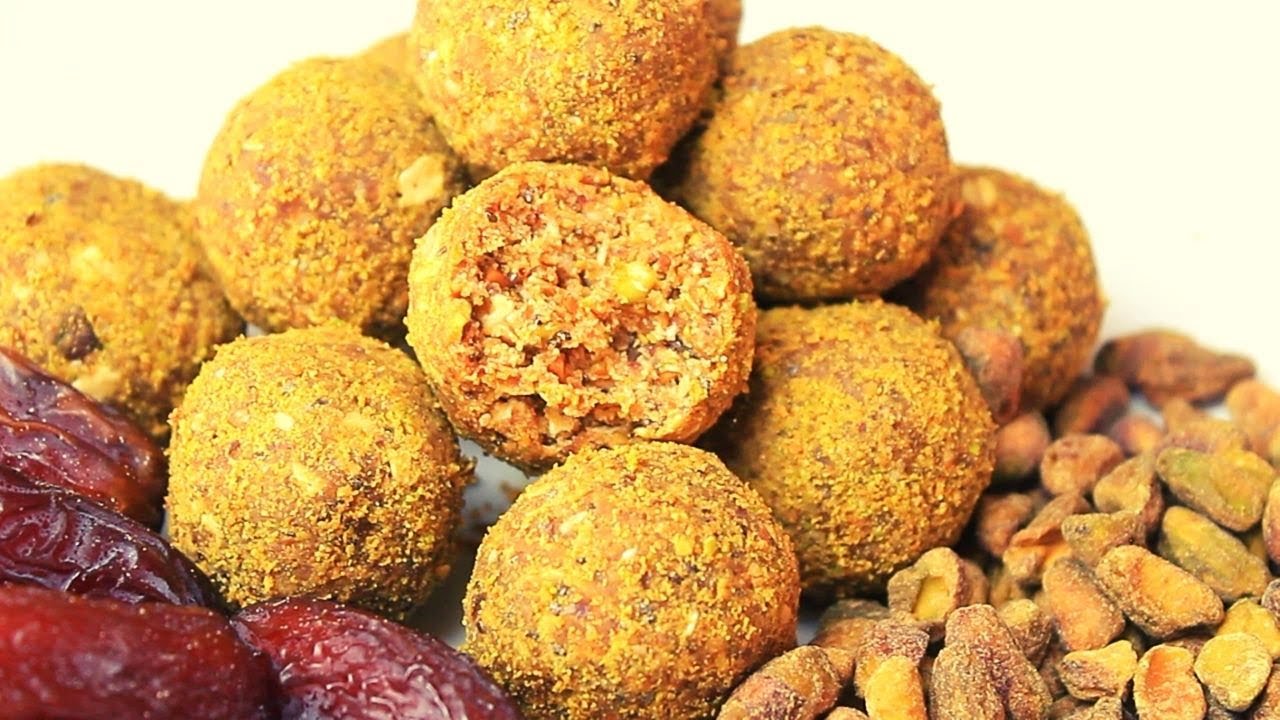 Healthy Pistachio Date Balls YouTube