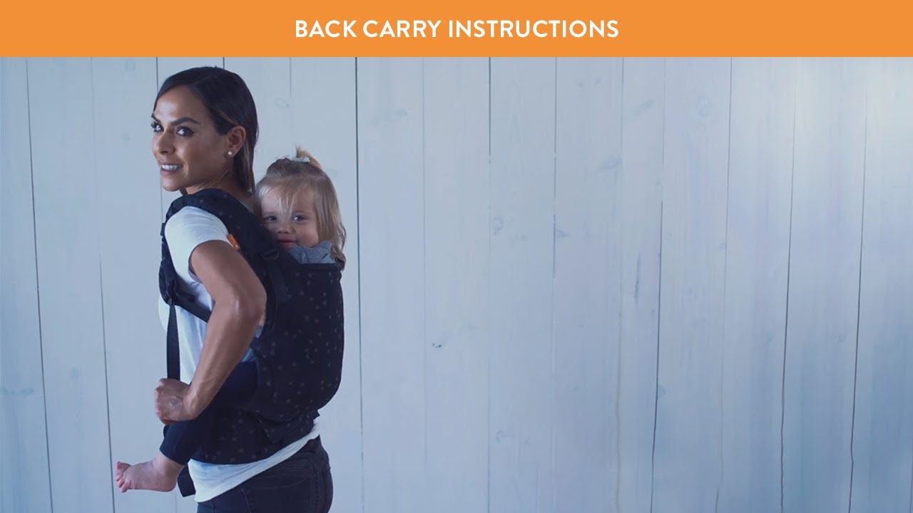 Back Carry in Your Tula Baby Carrier 