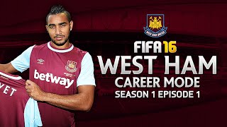FIFA 16 West Ham Career Mode S1E1 - Introduction