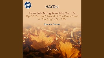 String Quartet in F Major, Op. 50 No. 5, Hob. III:48 "Prussian, Dream": I. Allegro moderato