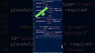 Beautiful Glow Input Fields for Forms ✨ with form Design#webdev#coding#JavaScript#shorts