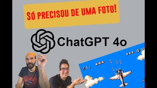 Fizemos um jogo inteiro em 30s!  ChatGPT 4o  Quebrando Tudo GPT