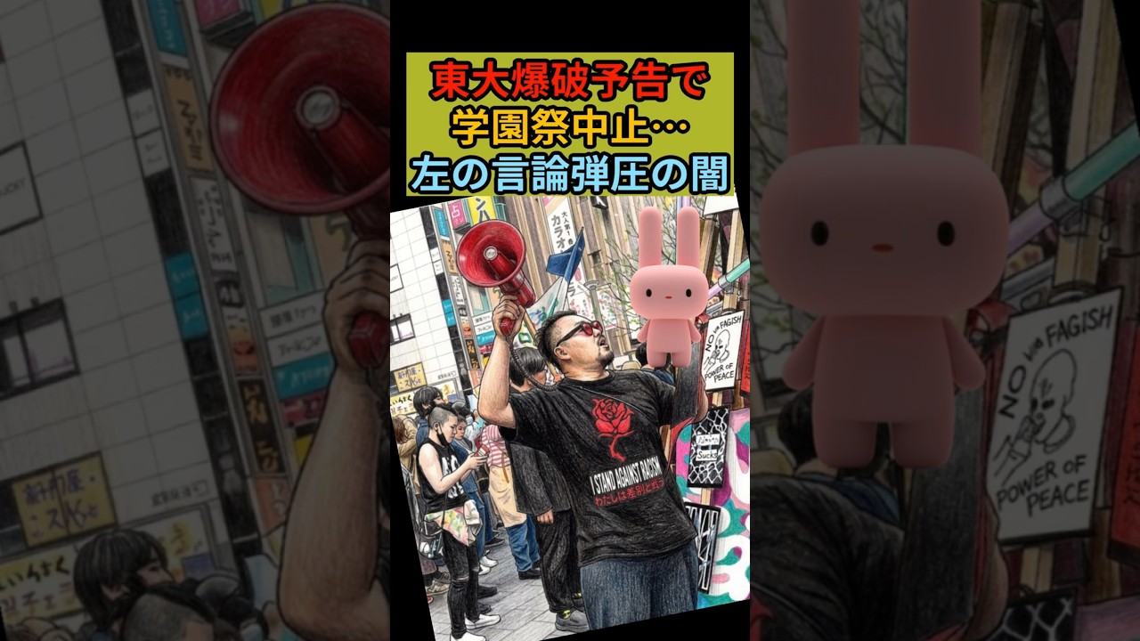 神谷氏講演直前に脅迫…！東大中止で見えた深刻な問題