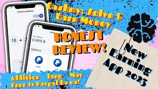 Cashmy Solve & Earn Money App Honest Review | Free $2 Paypal Cashout! | Earning Application Today screenshot 1