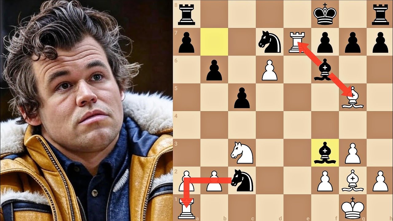 Wierd Rook Magnus Carlsen's WEIRD Rook Sacrifice Is Mind-Blowing! - YouTube