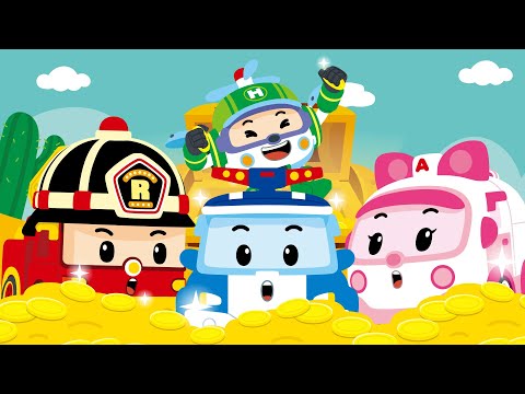보물찾기 | 로보카폴리 노래 | 2D <strong>MV</strong> | 인기 <strong>동요</strong> | 어린이 애니메이션 | 로보카폴리 TV