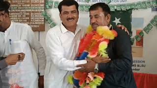 Farewell event, Taluka Education office Kotdiji Muhammad Juman Mehrani Promoted in 18 grade