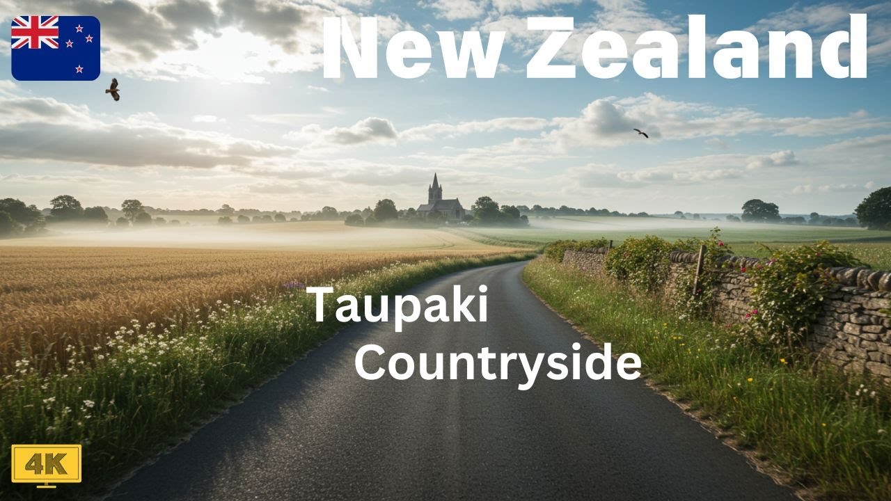 Beautiful Country Roads of Taupaki NZ | Peaceful POV Drive | Auckland Countryside