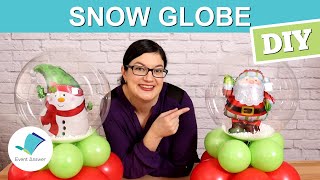 Diy Balloon Snow Globe