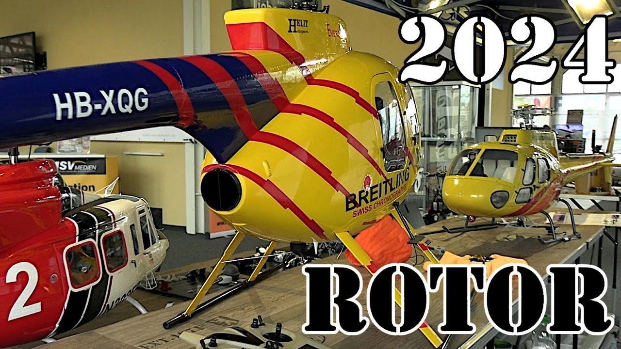 Largest RC Helicopter Event in EUR - ROTOR Live 2024 - Exhibition