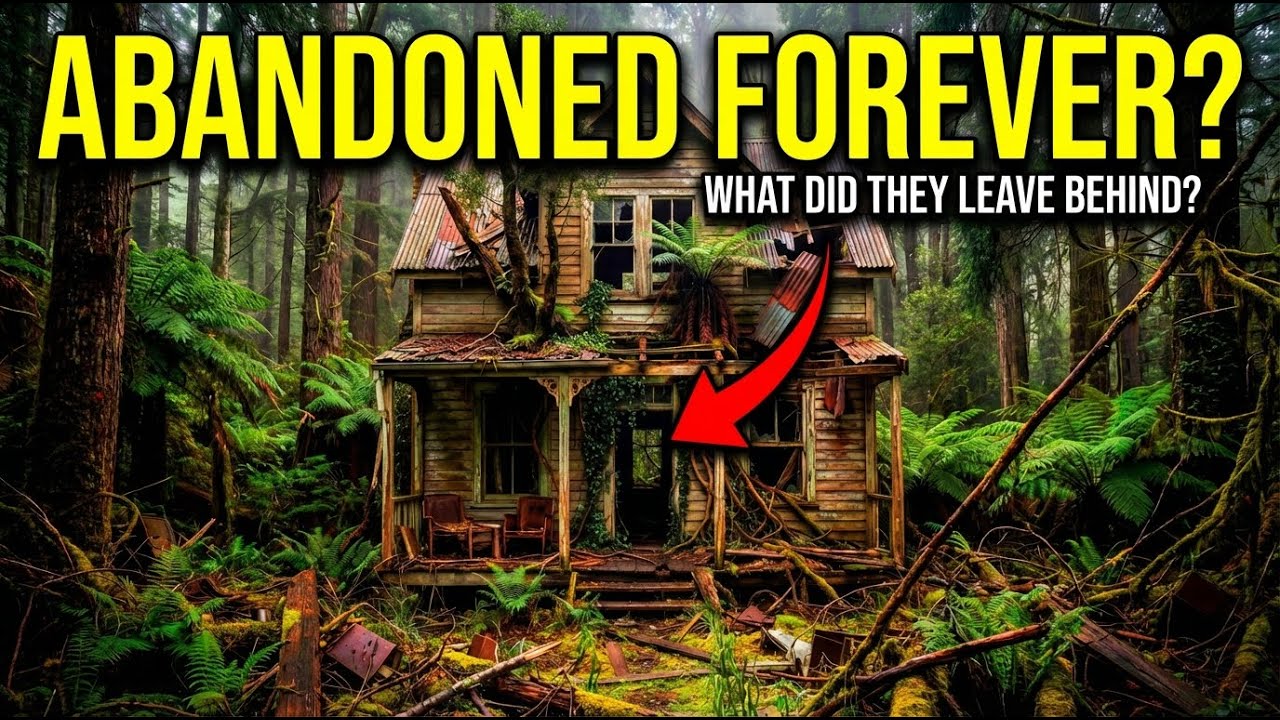 Abandoned Forest House Restored Into Luxury Cabin 😱 | 100-Year Old House Transformation