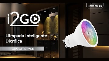 Lâmpada Inteligente Dicróica | i2GO Home