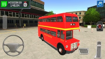 Bus Station Learn to Drive - New Double Decker Bus Unlocked | Bus Simulator Games - Android GamePlay