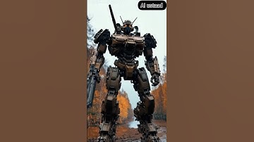 Army tank transform  in Robot in real life😱#AI ustaad #shorts