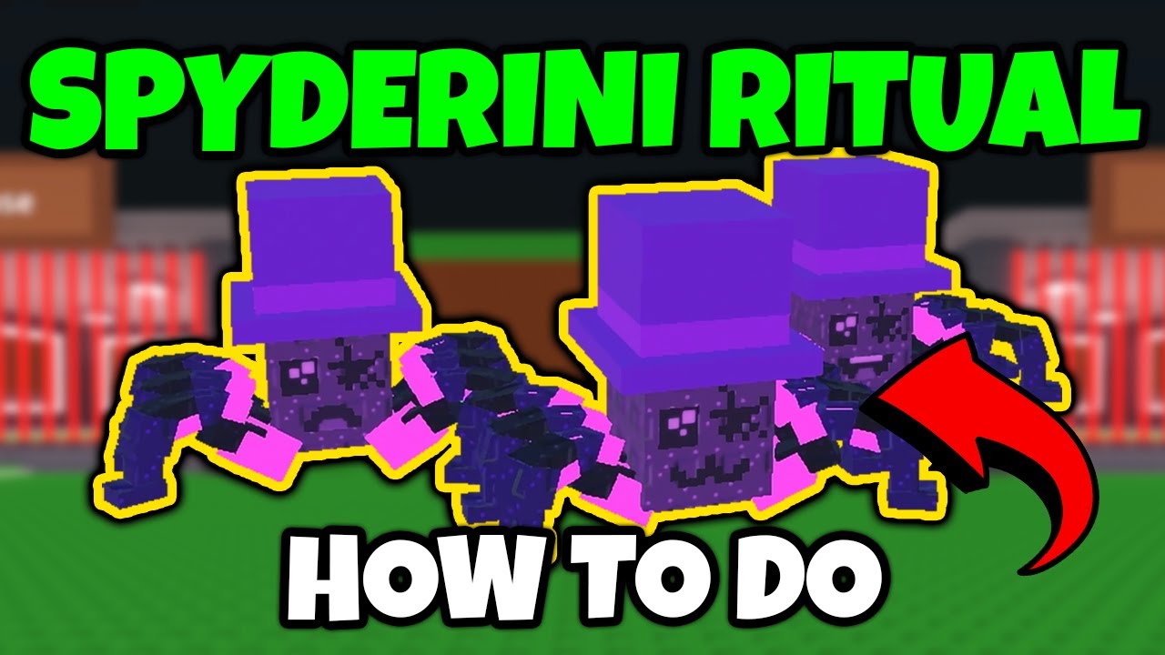 How to Do SPYDERINI RITUAL [STEAL A BRAINROT] Roblox - YouTube