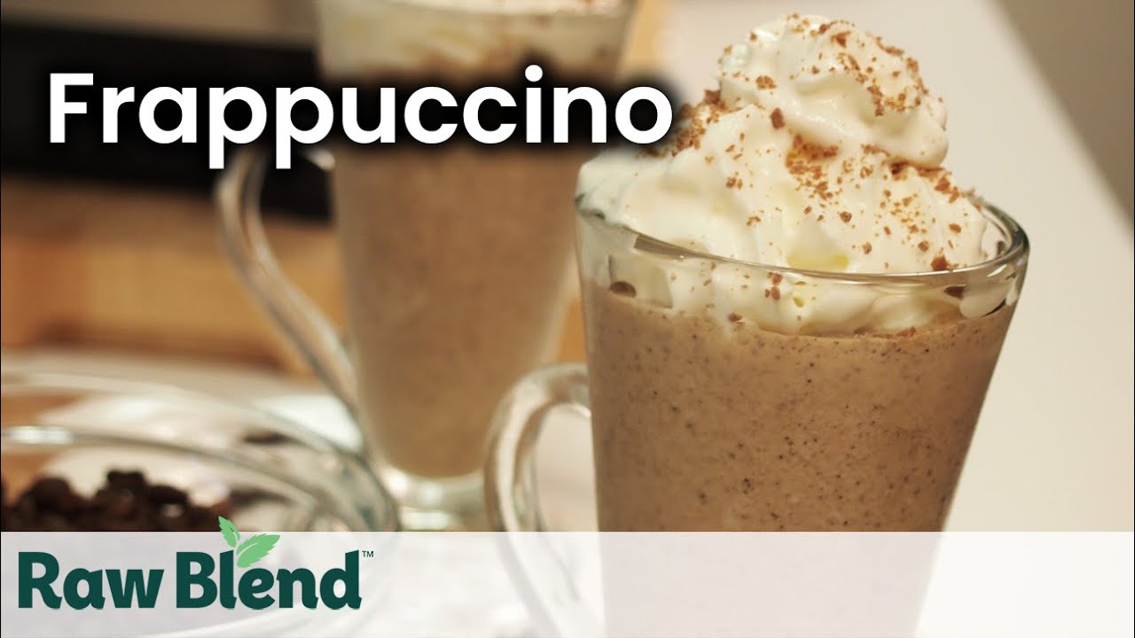 Where can you find frappe recipes made with a blender?