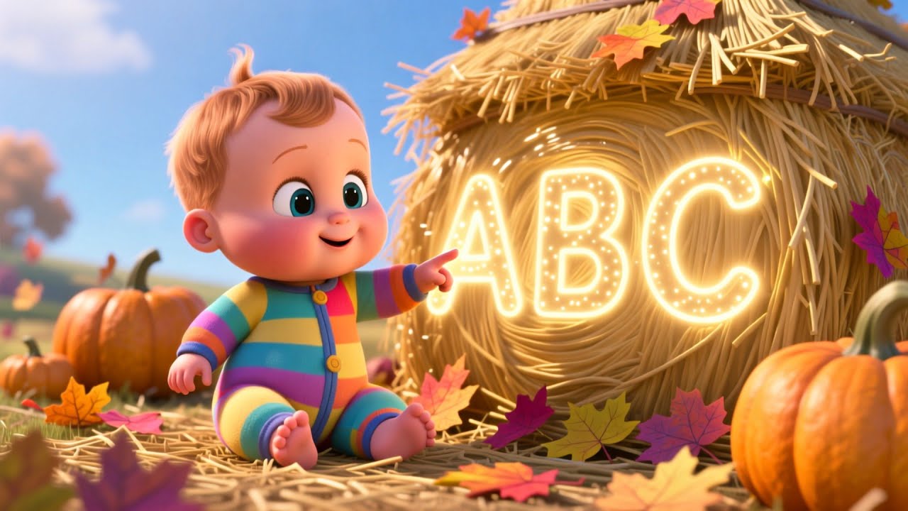 At The Pumpkin Farm Baby 🎃 | Fun Farm Adventure Song for Kids | Cute Nursery Rhyme