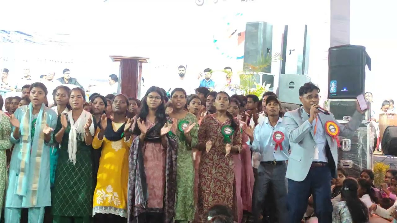 Sitapur parish adarsh bhajan video in yuva sammelan pathalgaon / Sitapur parish adarsh bhajan video 