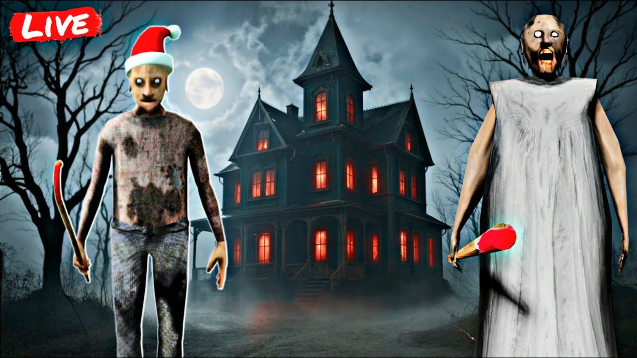 Granny Gameplay || Granny Christmas Gameplay || Granny short Live Stream || Granny Legacy Gameplay