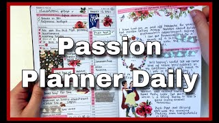 Passion Planner Daily Flipthrough #1