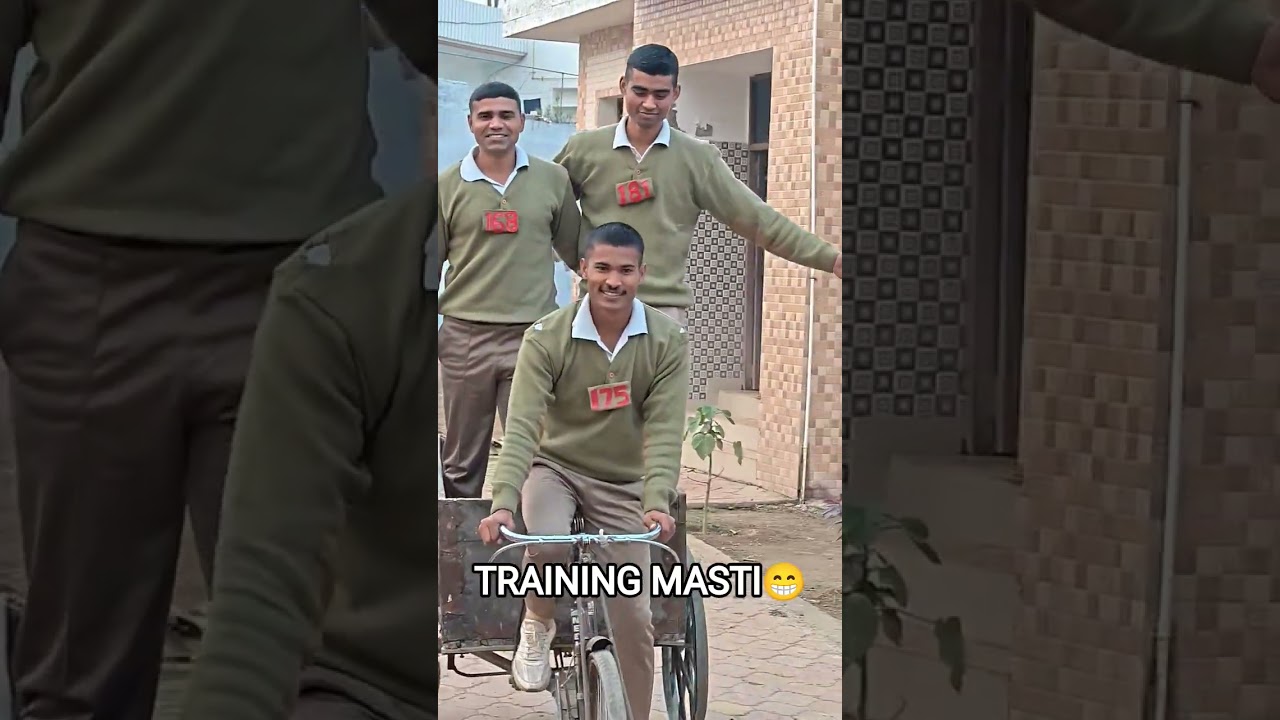 UP POLICE TRAINING MASTI TIME 