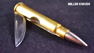 Making a Folding Bullet Knife by Miller Knives 15,557,639 views 7 years ago 4 minutes, 25 seconds