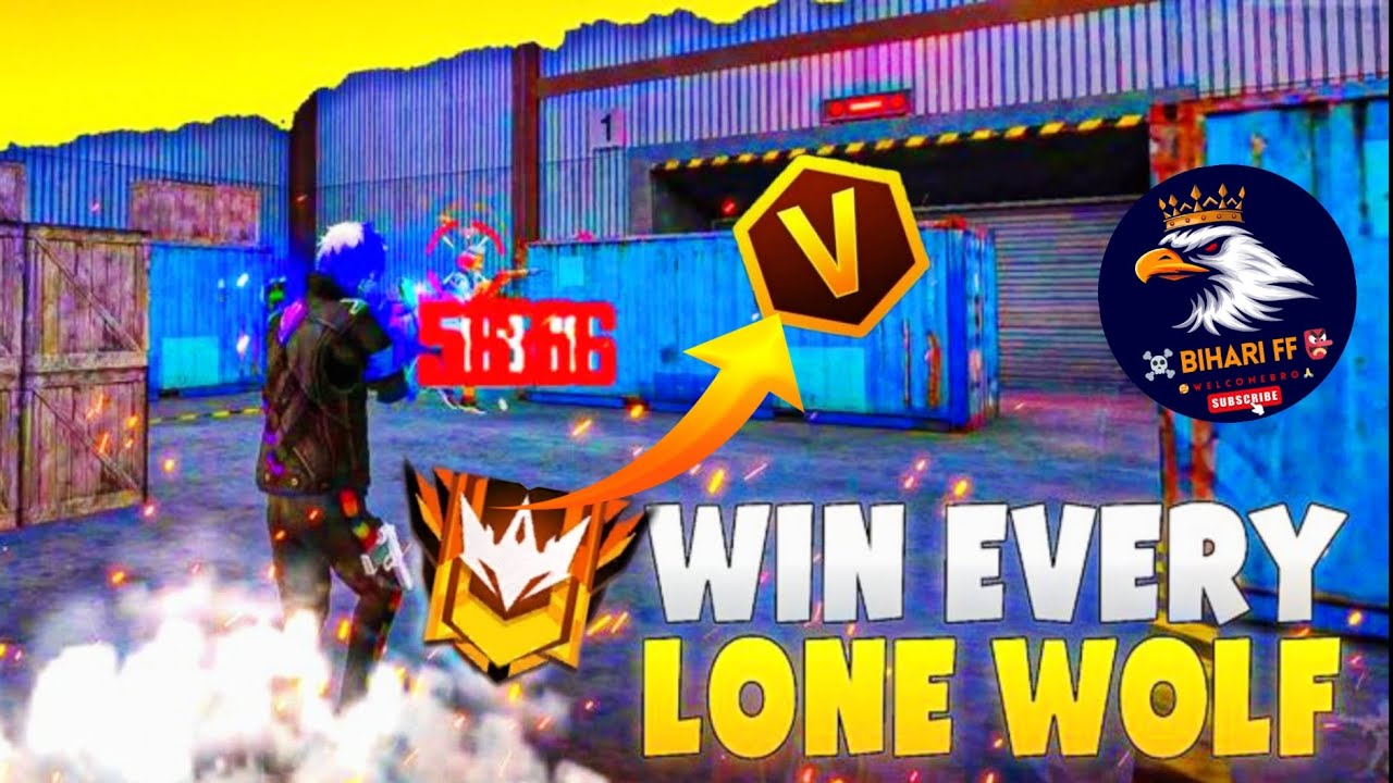 FREEFIRE LONE WOLF FOR YOU 🤍 - YouTube