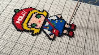 Immersive Pixel Art Perler Beads | Relaxing ASMR & Crafting Time