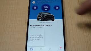 FordPass Scheduled Start