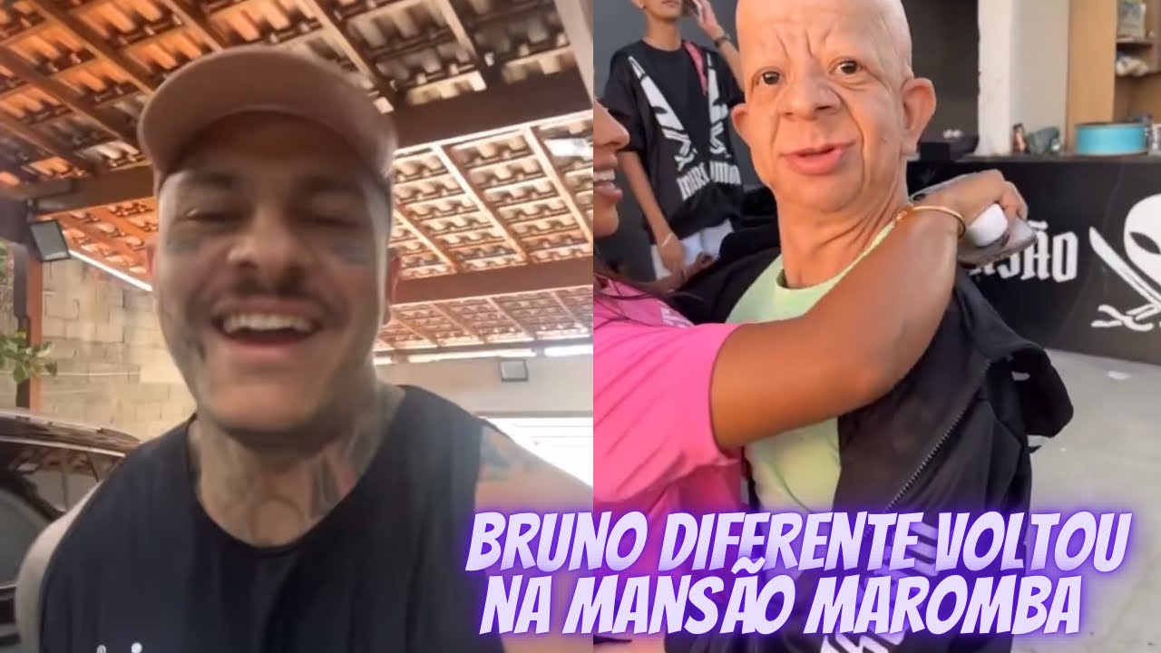 Bruno diferente fez procedimento estético#CapCut #toguroofcial #mansao