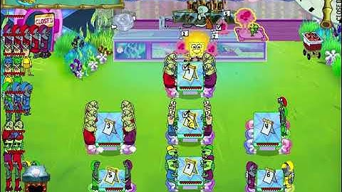 (PC) - Spongebob Squarepants Diner Dash No Commentary Full Gameplay Part Final