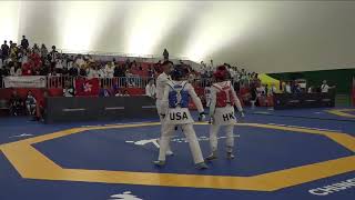 411 Round of 32 Women  49kg USA V  CHERNOLU  HKG C N C  WONG