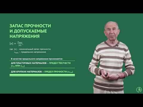 Запас прочности и допускаемые напряжения