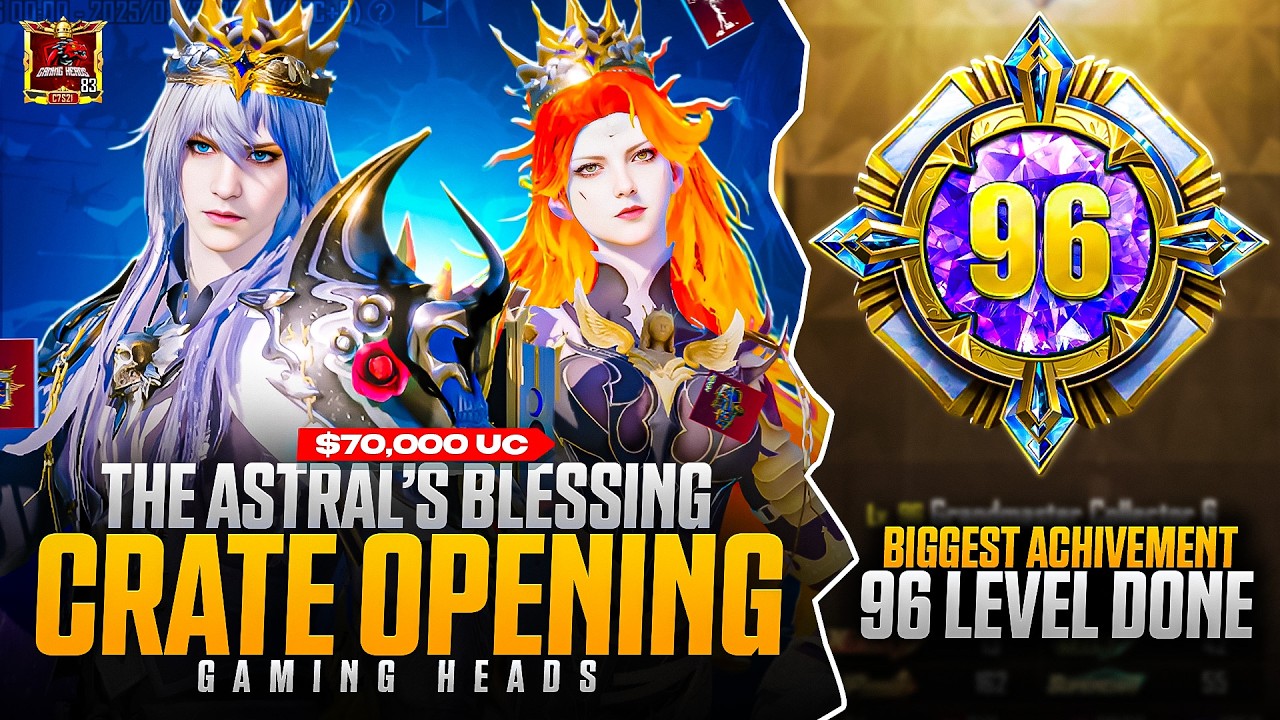 New Honor Spin 70000UC Crate Opening | M24 Maxed Out | 96 Collection Level Done 😍