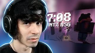 Pedrodbr Reage a MINECRAFT SPEEDRUN QUARTO LUGAR RSG (7:08)