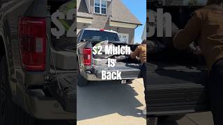 $2 Mulch is back! #lowespartner #mulch #yardwork