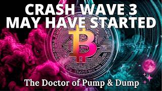 Urgent Bitcoin Update:  CRASH WAVE 3 May Have Already Started on BTC