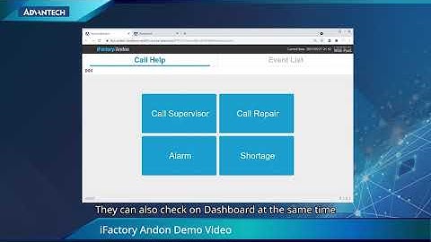 iFactory_Andon Demo Video