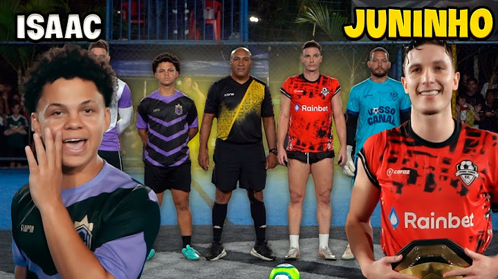 ISAAC XAVIER vs JUNINHO MANELLA!! O MAIOR X1 DA INTERNET!!