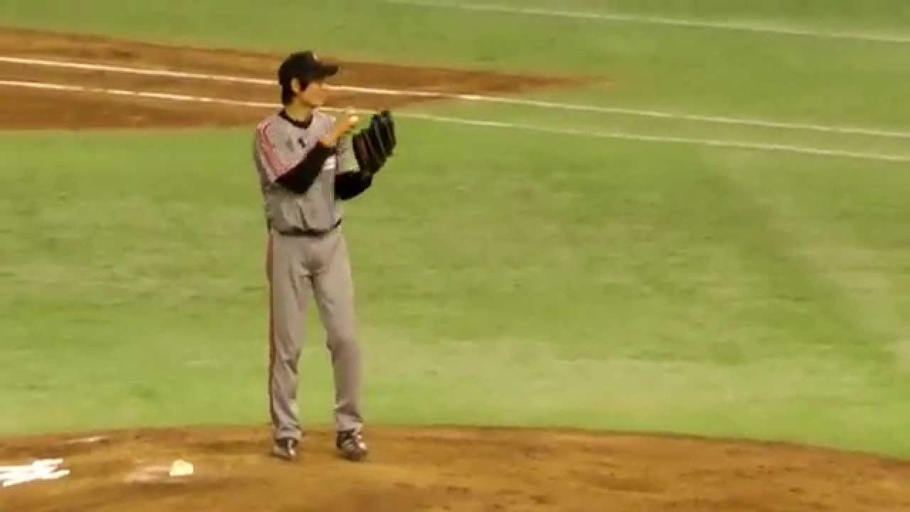 巨人 上重聡 Going 対戦にて登板 ジャイアンツ ファンフェスタ13 Youtube