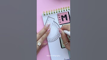 Stunning Front Page Idea | MATHS 📐 #shorts #halyncalligraphy #frontpage