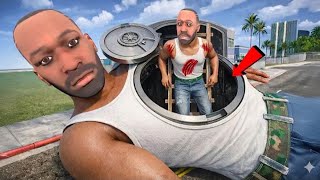😱 Franklin Clinton Enters Inside Secret World! | Indian Bike Driving 3D 😱#indianbikedriving3d#1k 