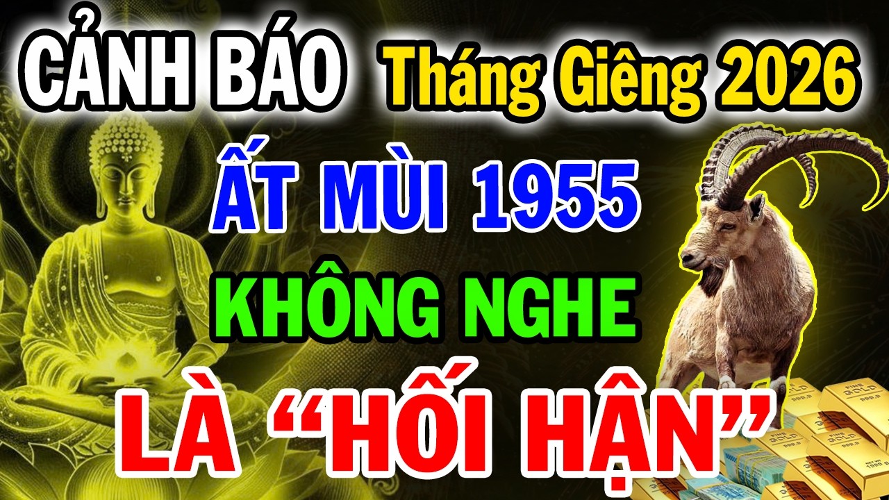 TIN SỐC ĐẦU NĂM: Ất Mùi 1955 Tháng 1 Trả Nghiệp Âm, Bị Hại Ngầm Biết Muộn Hối Hận Cả Đời