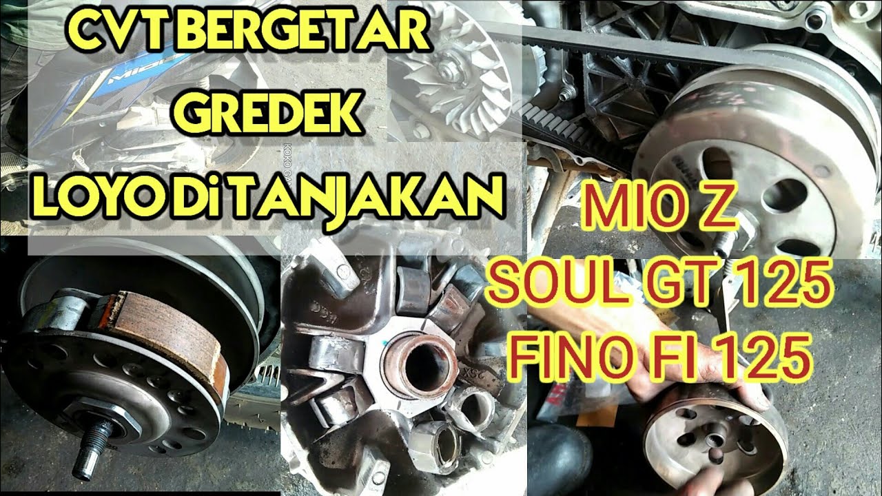 Mio 125 Getar | Mio M3 Cvt bergetar / gredek Di Putaran Awal || Mio M3 Kurang Tenaga Gak Kuat Nanjak