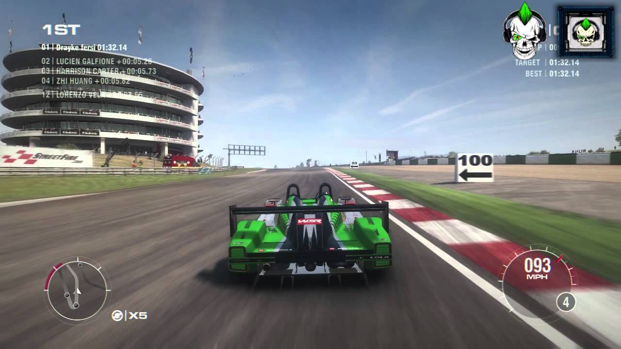 Grid 2 : Caterham Sp300R Time Attack [HD] (PC) Drayke Gaming : Sgt Drayke